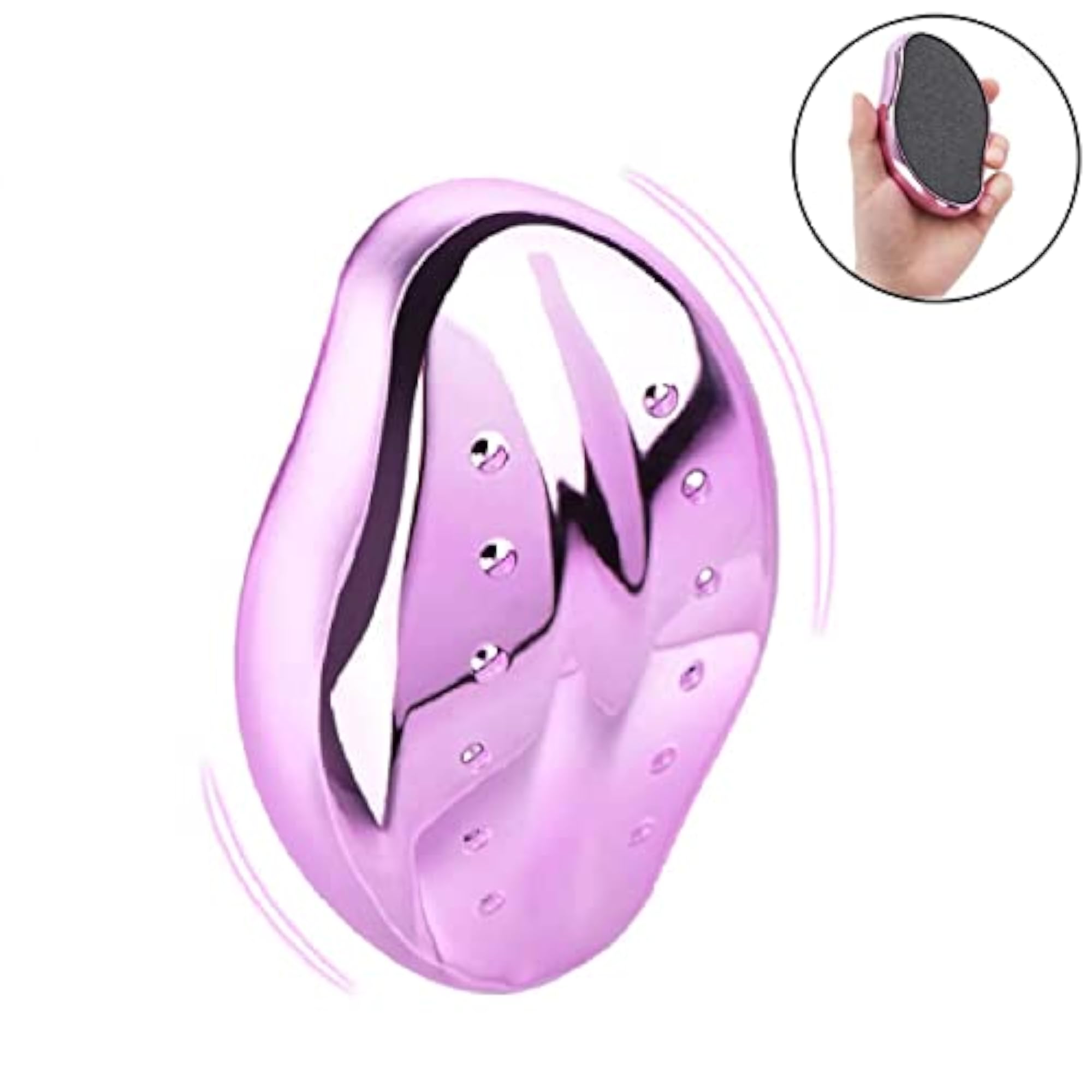 Foot File Nano Glass Exfoliating Scrubber for Smooth Feet